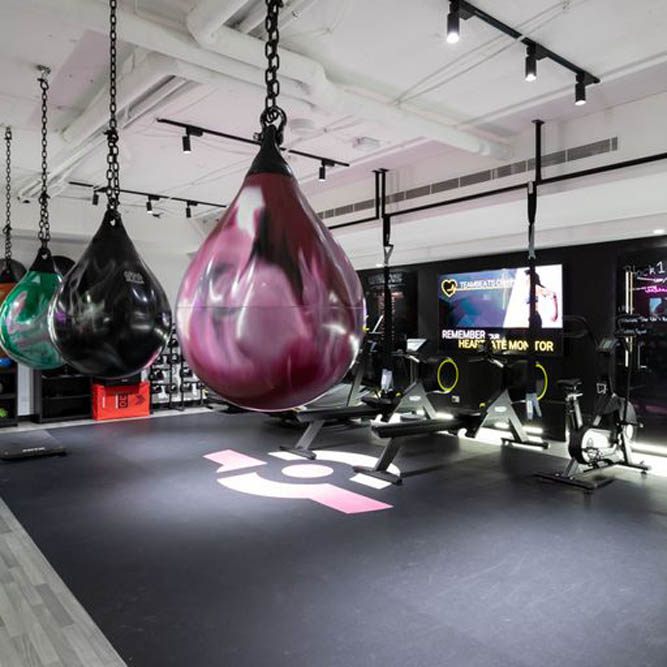 Technogym strength and cardio floor